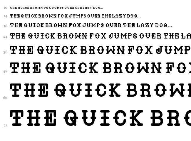 Liquor font waterfall